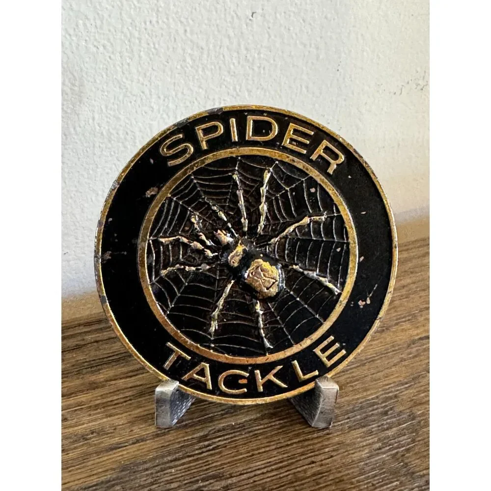 Very RARE Spider Tackle belt buckle GM products must see